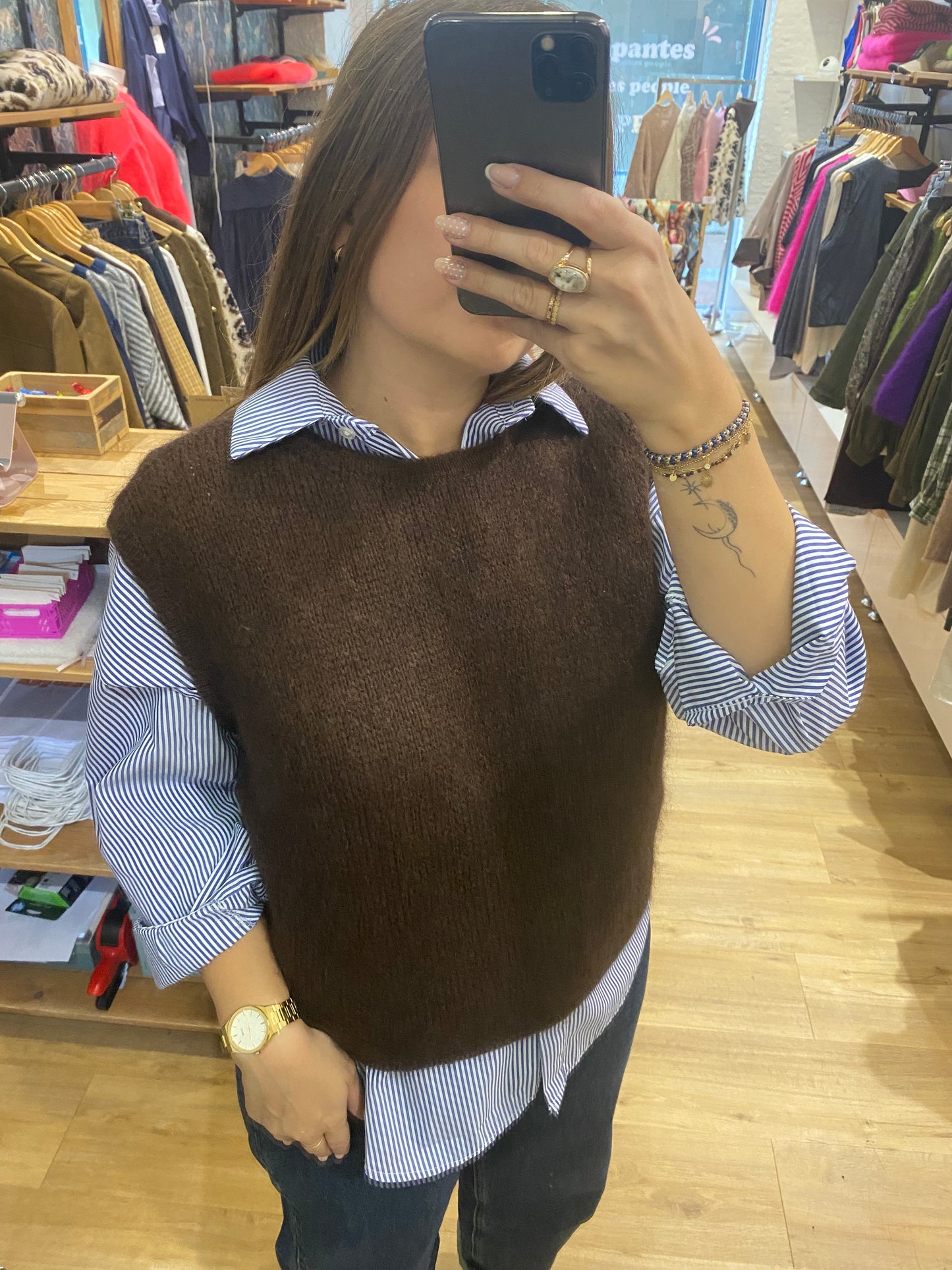 Pull Sans manches CHOCO - 62369