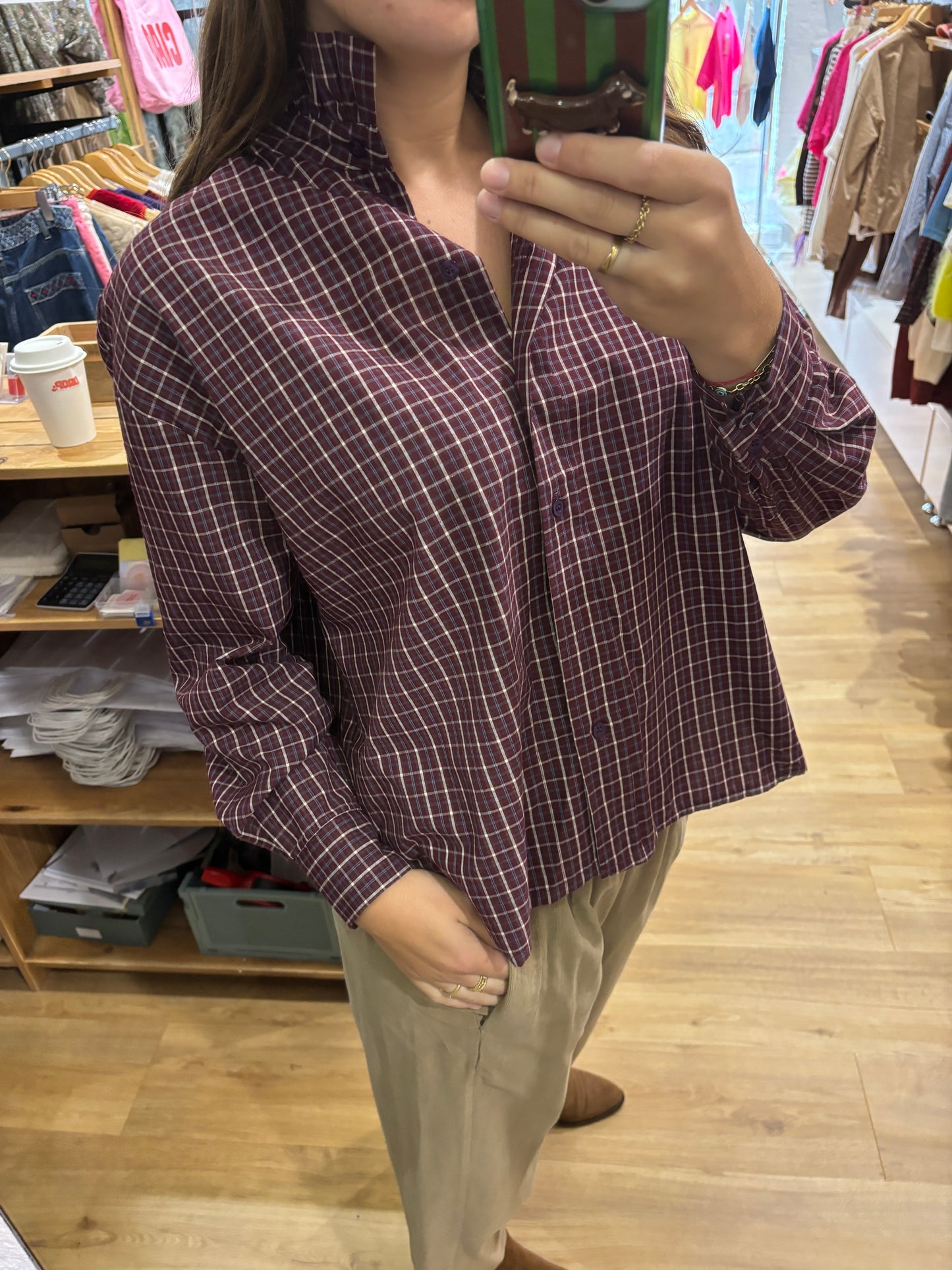 Chemise BORDEAUX - C06246B