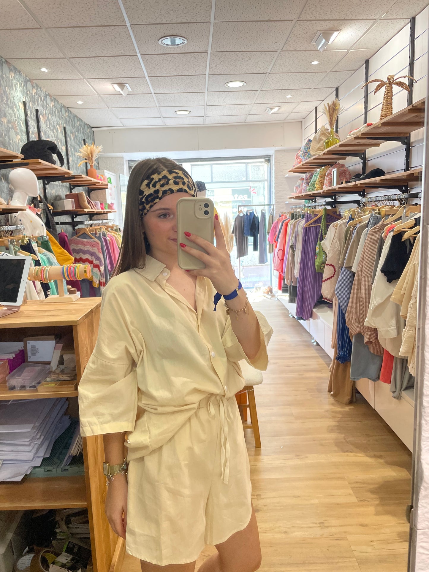 Ensemble short - Beige