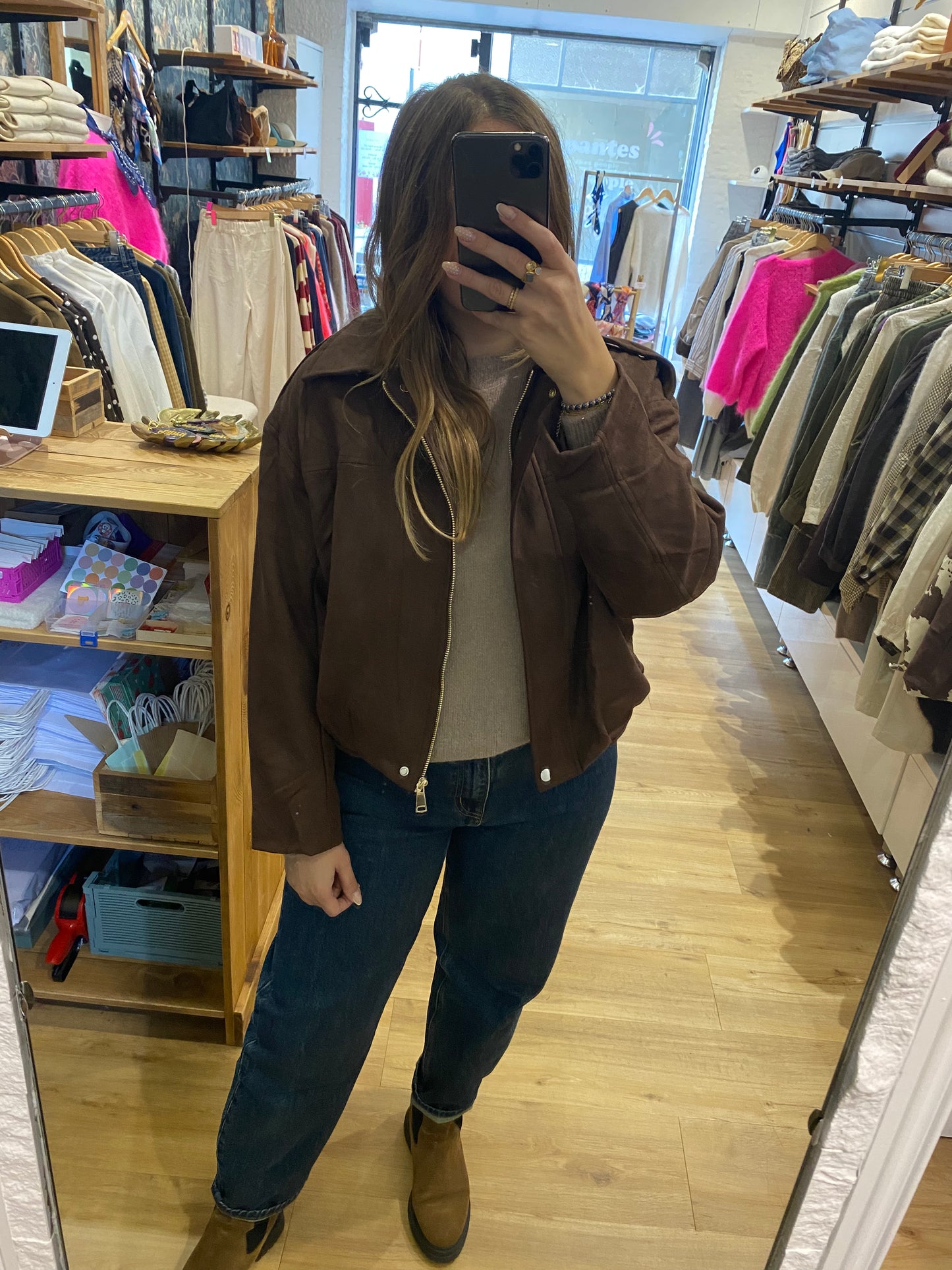 Veste MARRON - Z032