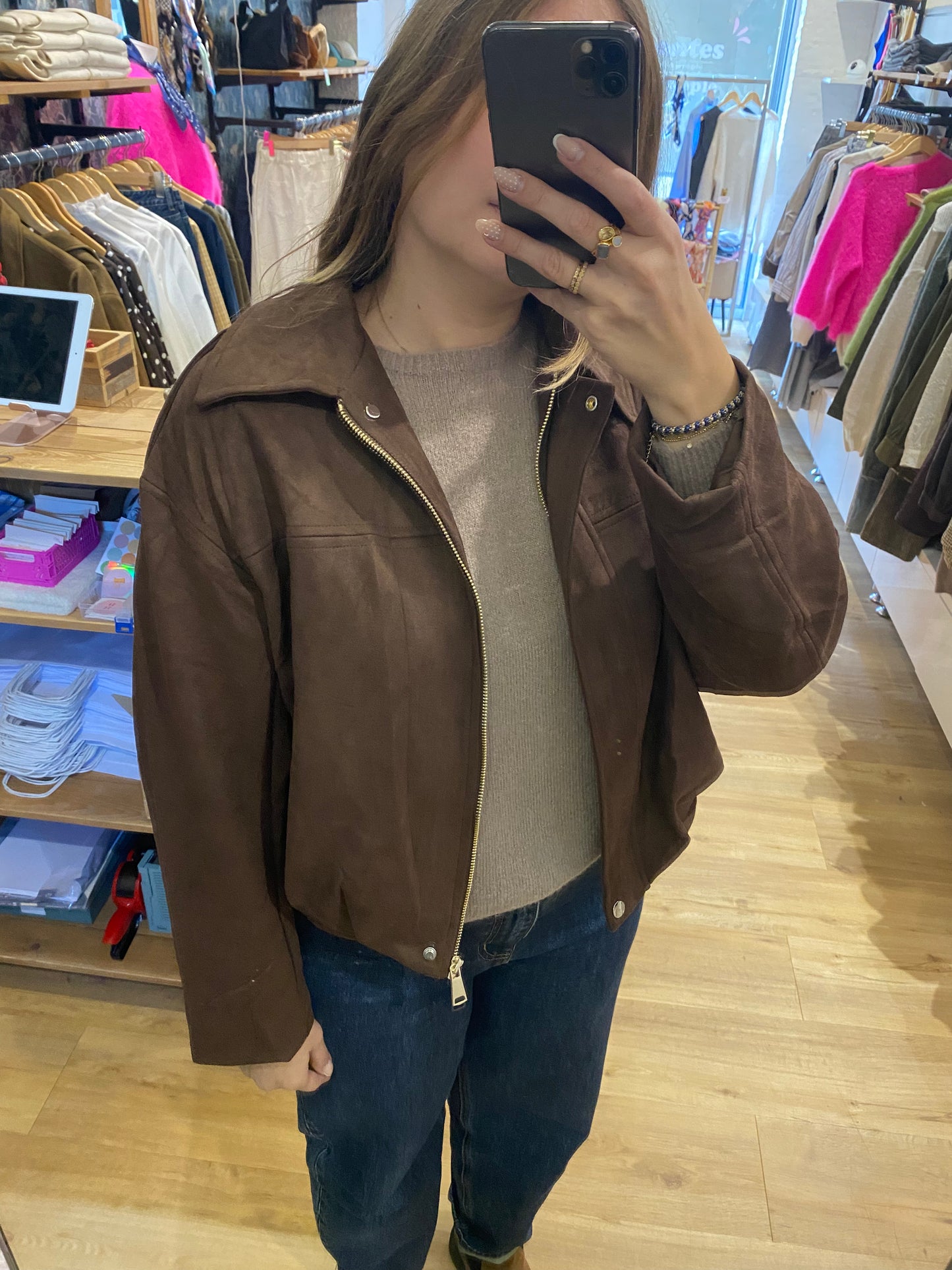 Veste MARRON - Z032