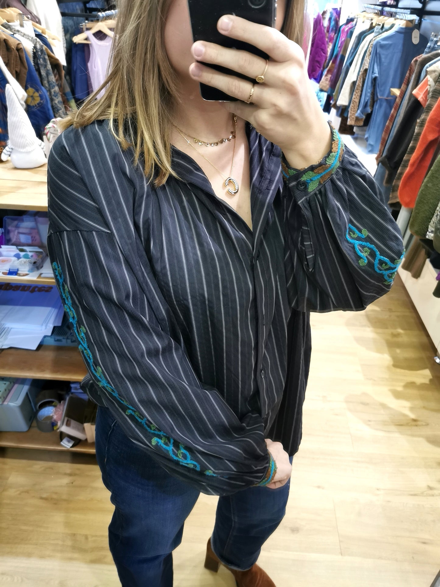 Chemise GRIS - Camille