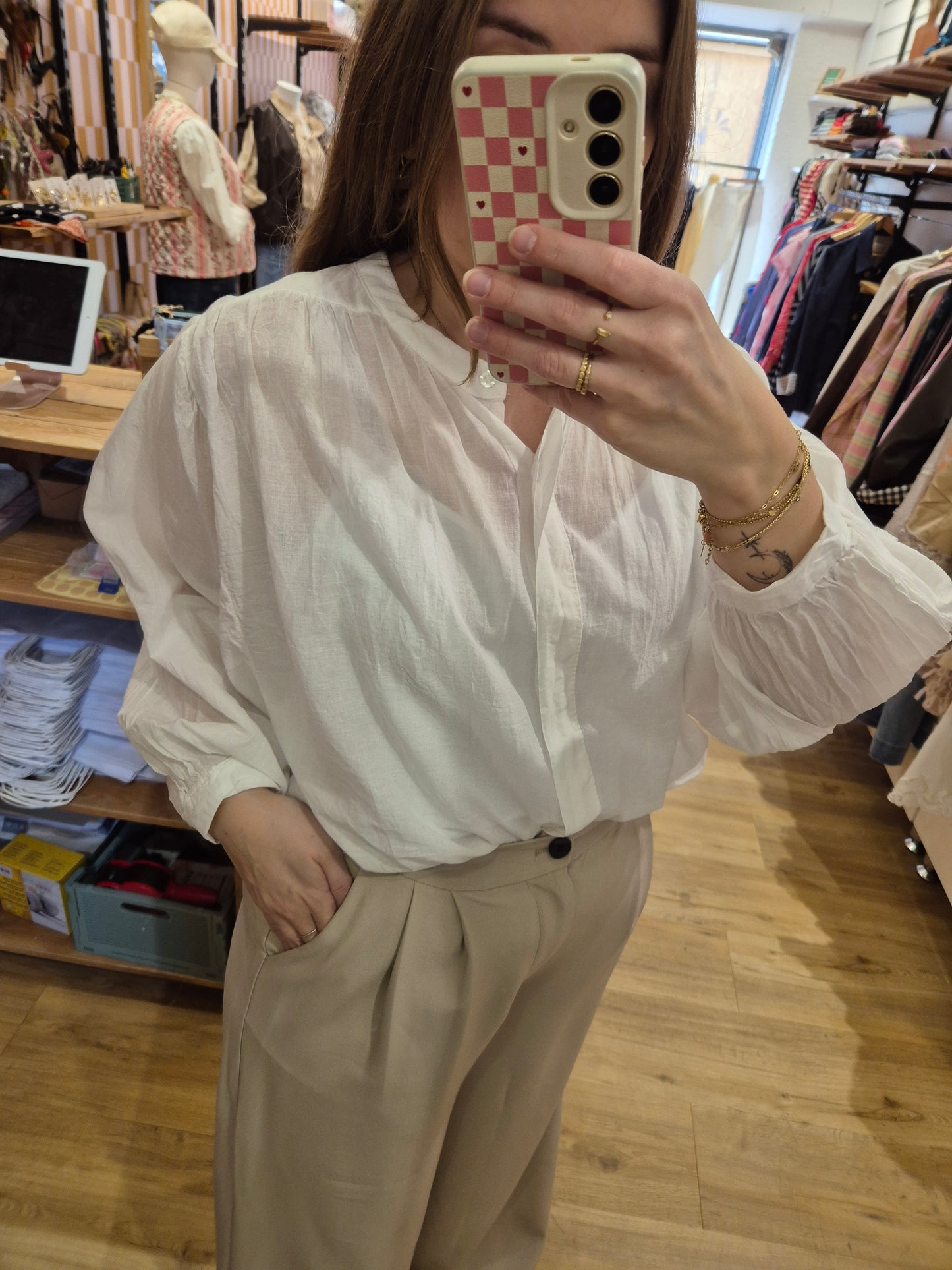 Chemise BLANC - C05218