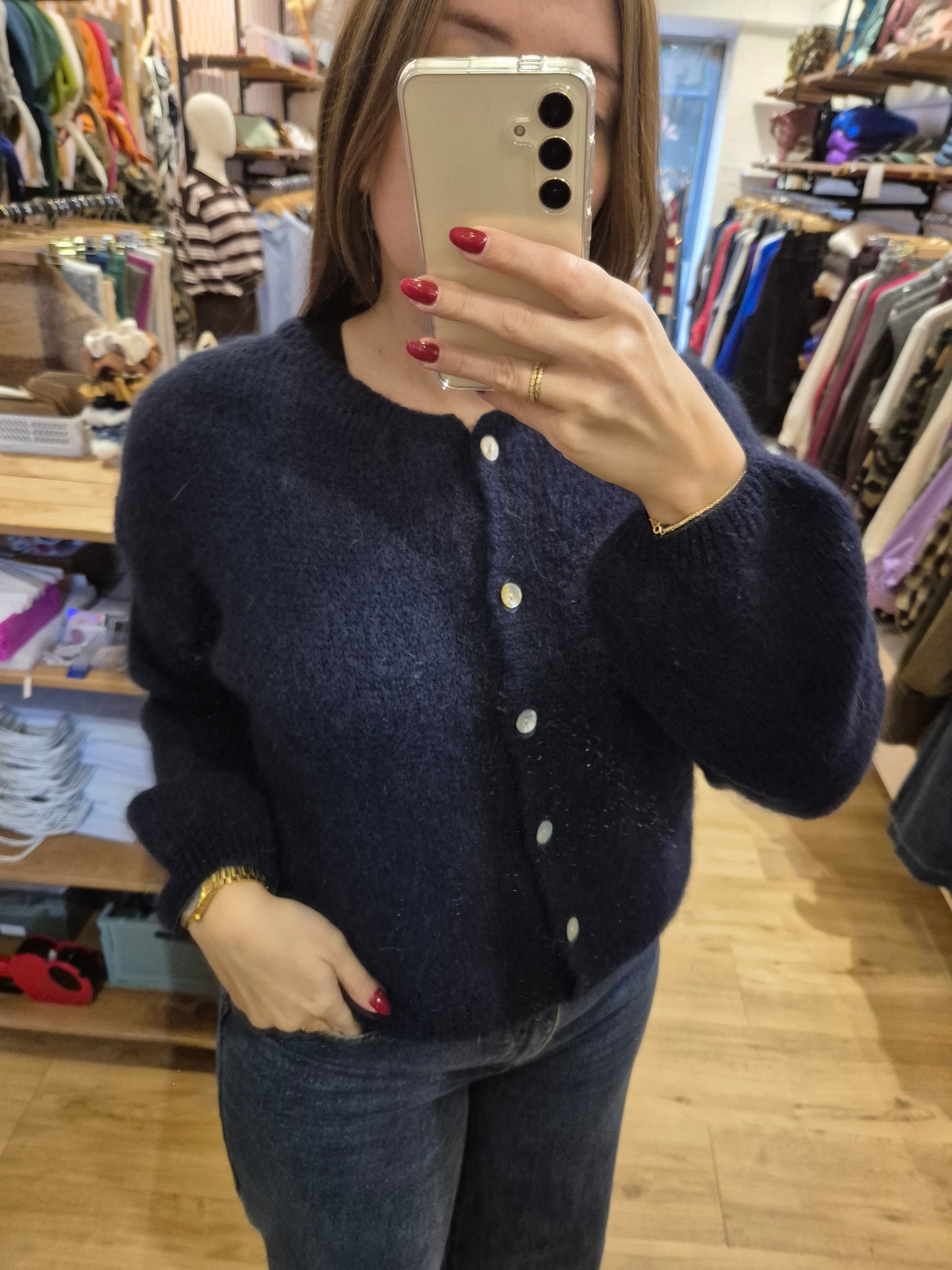 Gilet BLEU MARINE - 8179