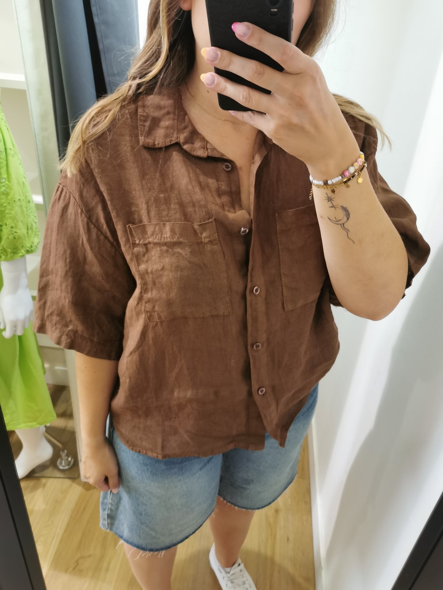Chemise PECAN LIN - 06613