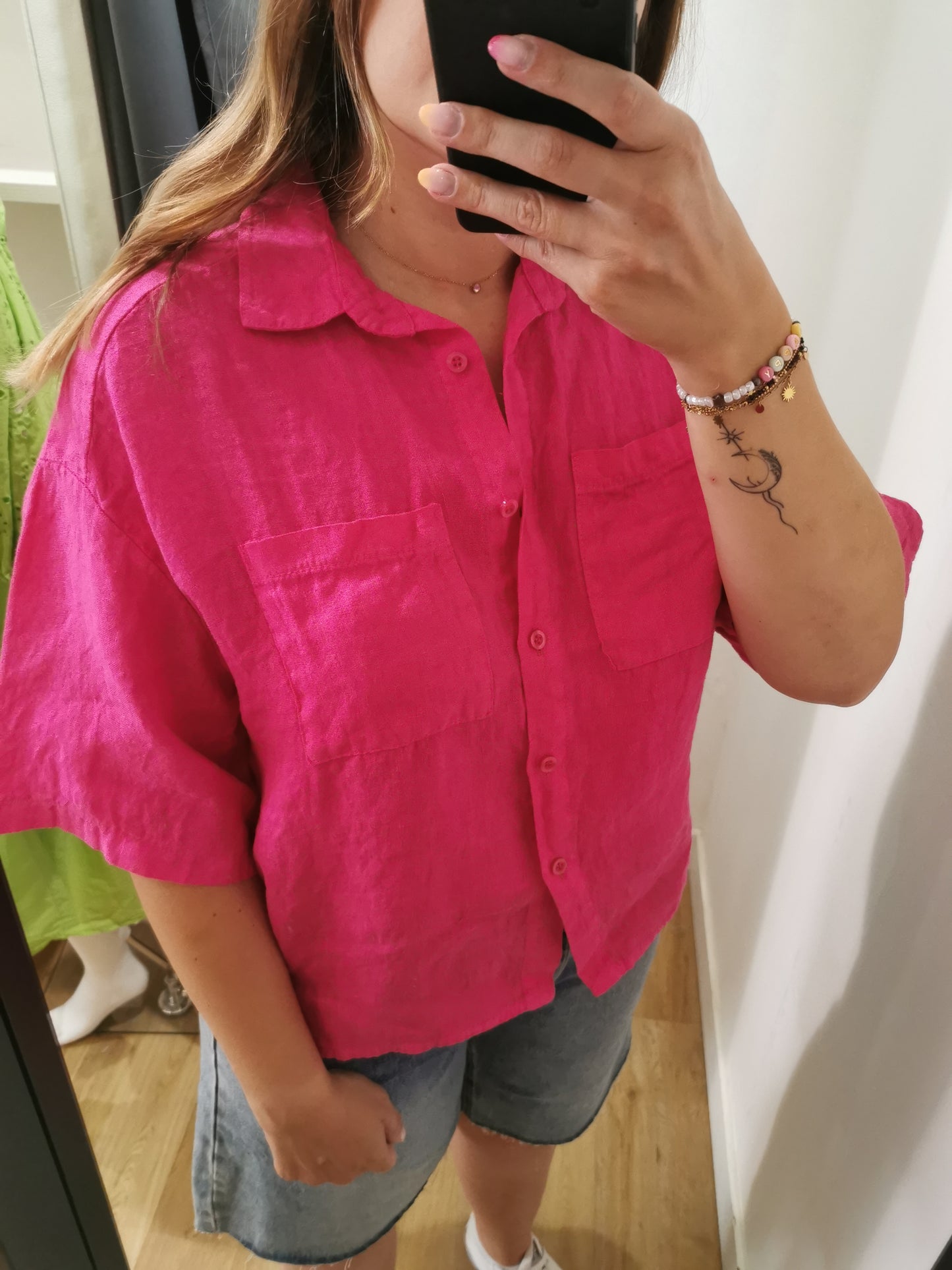 Chemise FUXIA LIN - 06613