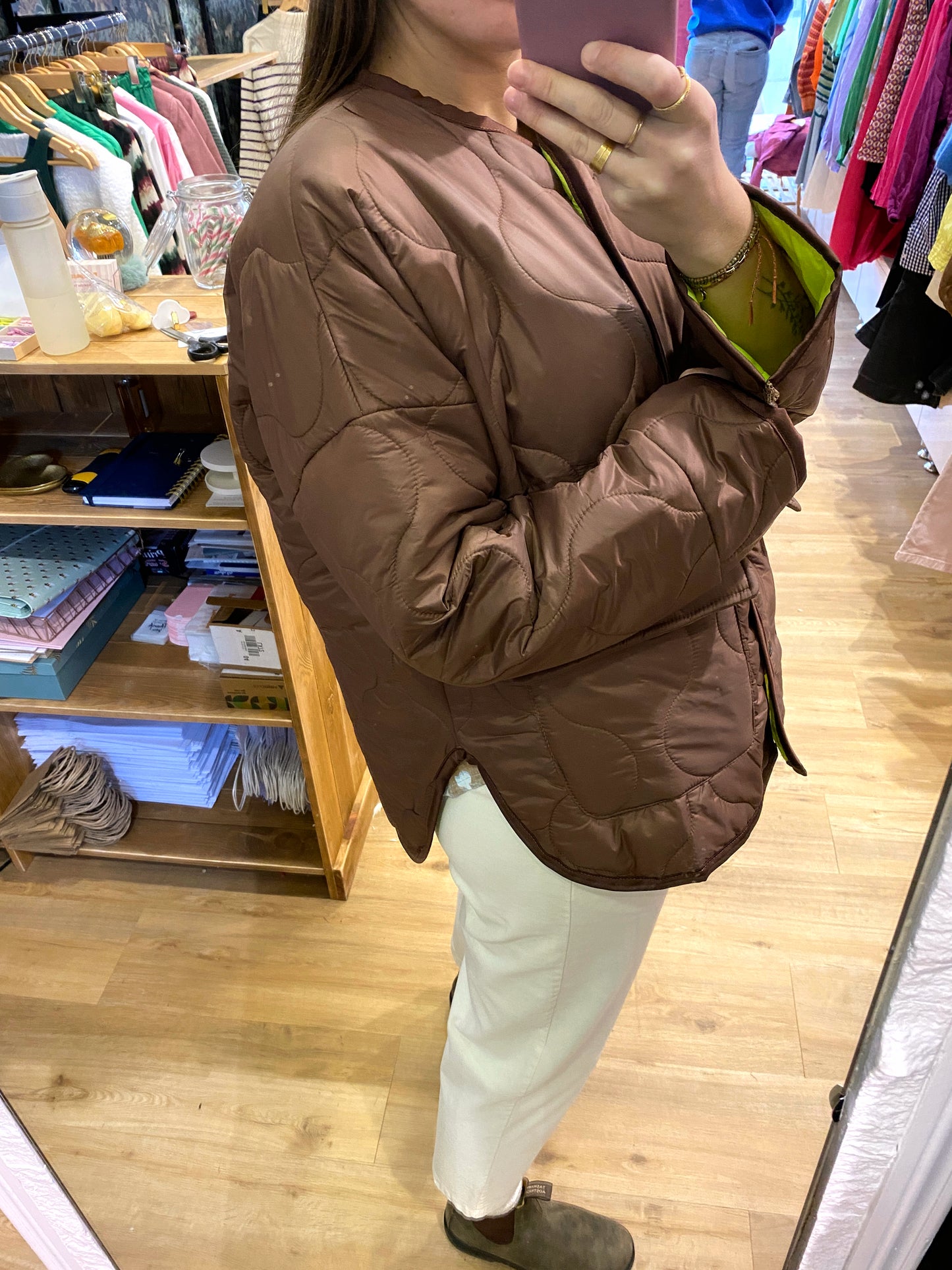 Veste MARRON - 12857