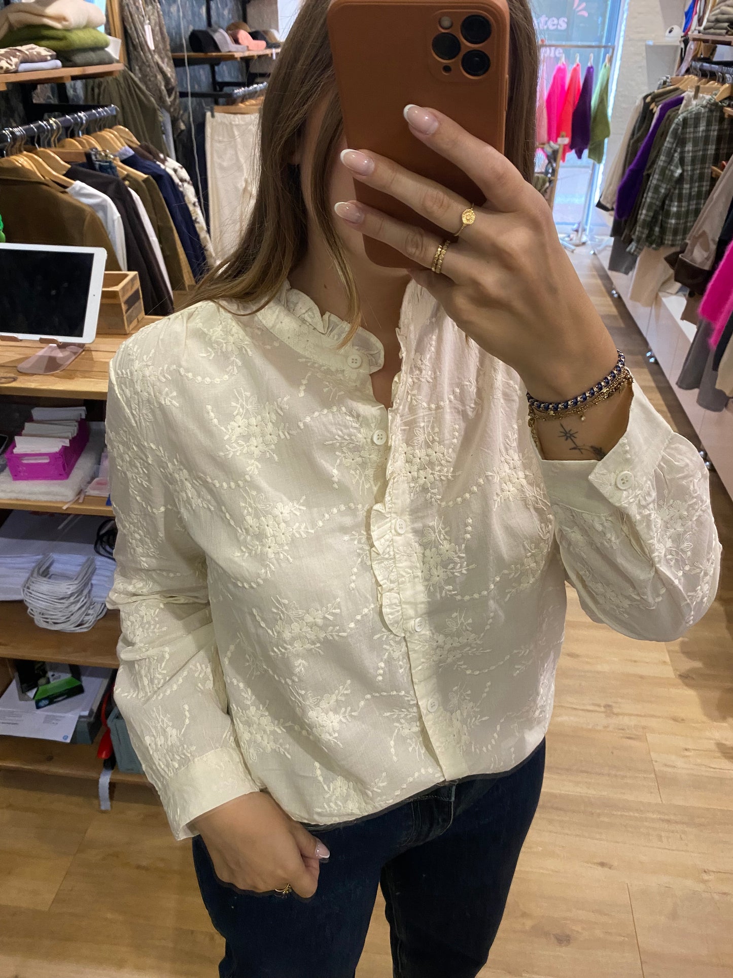 Chemise CREME - 15H054