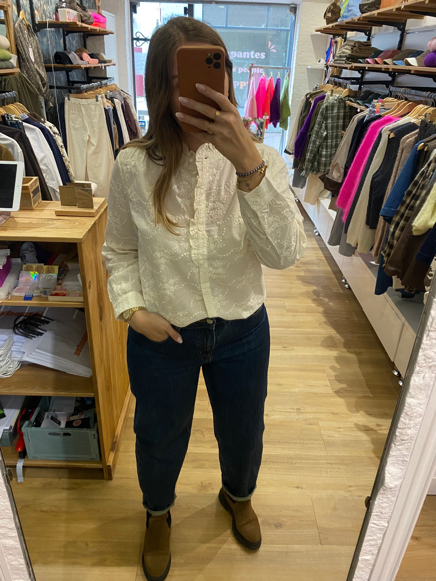 Chemise CREME - 15H054