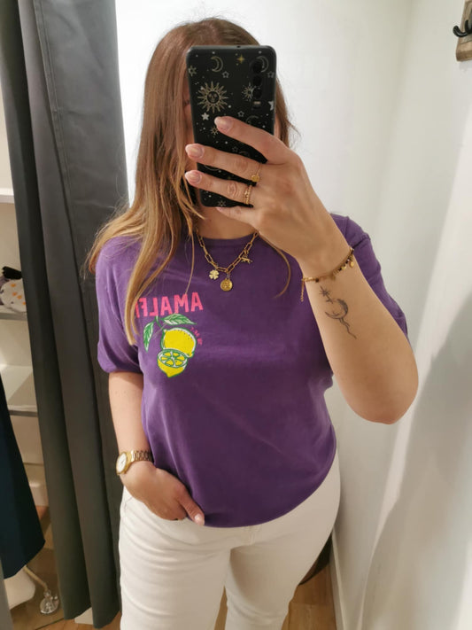 Tee-shirt VIOLET - Amalfi