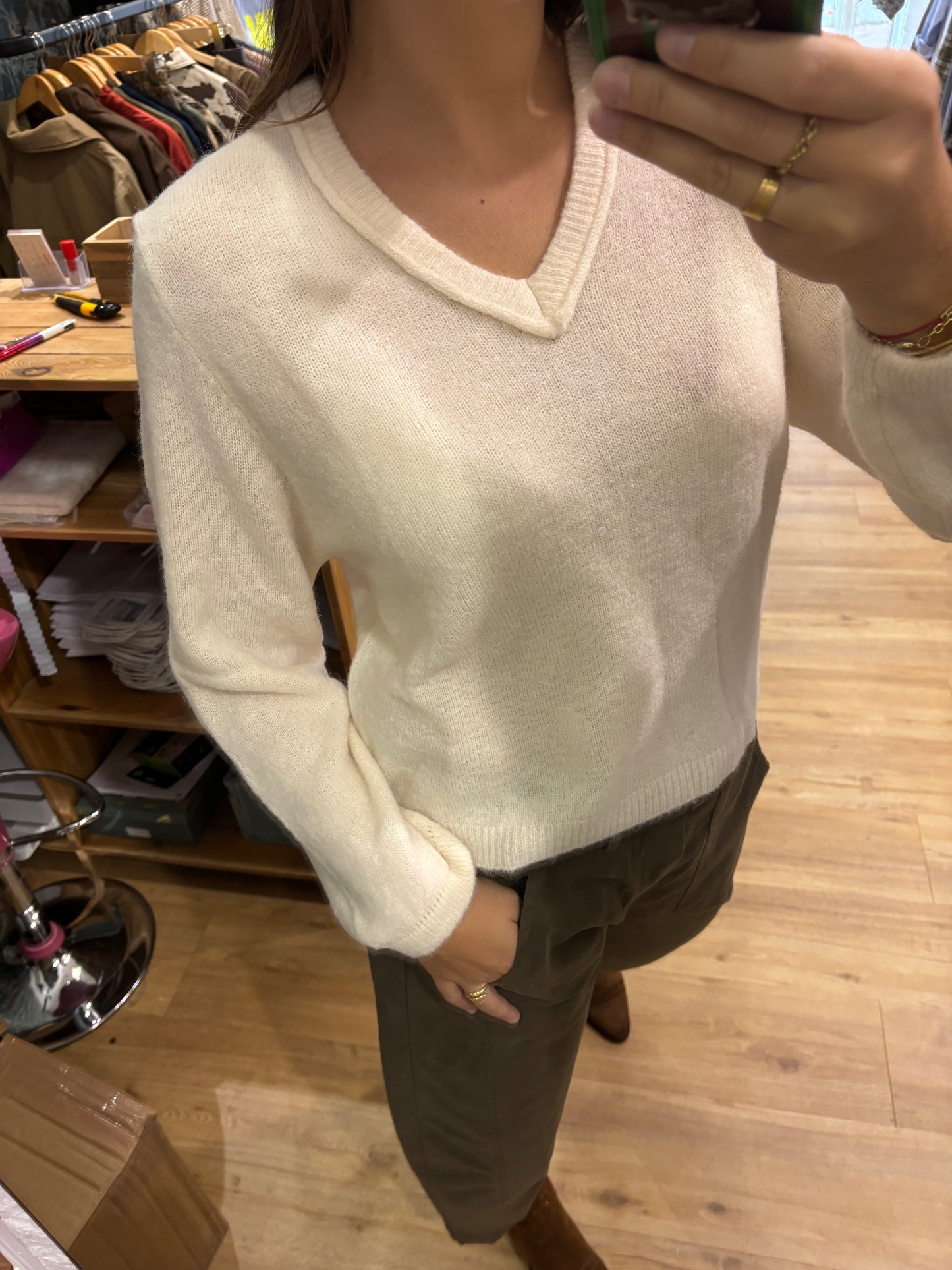 Pull col V BURRO - 63547