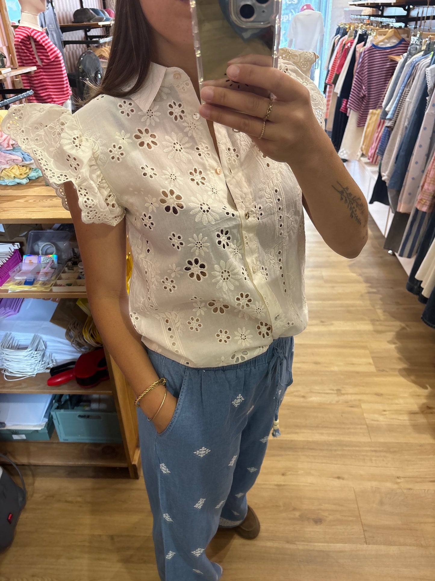 Blouse BEIGE - Virel