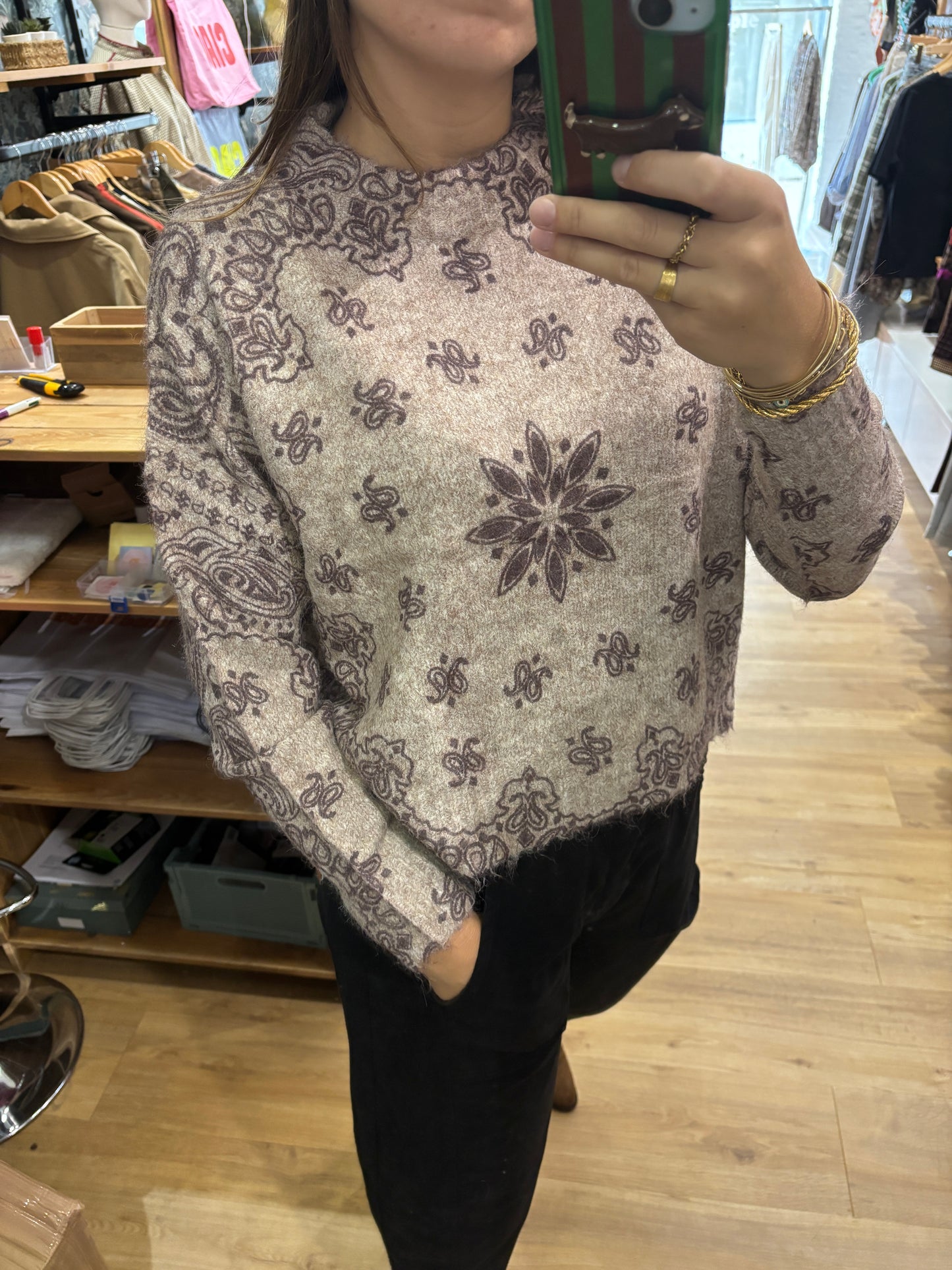 Pull TAUPE - 65162