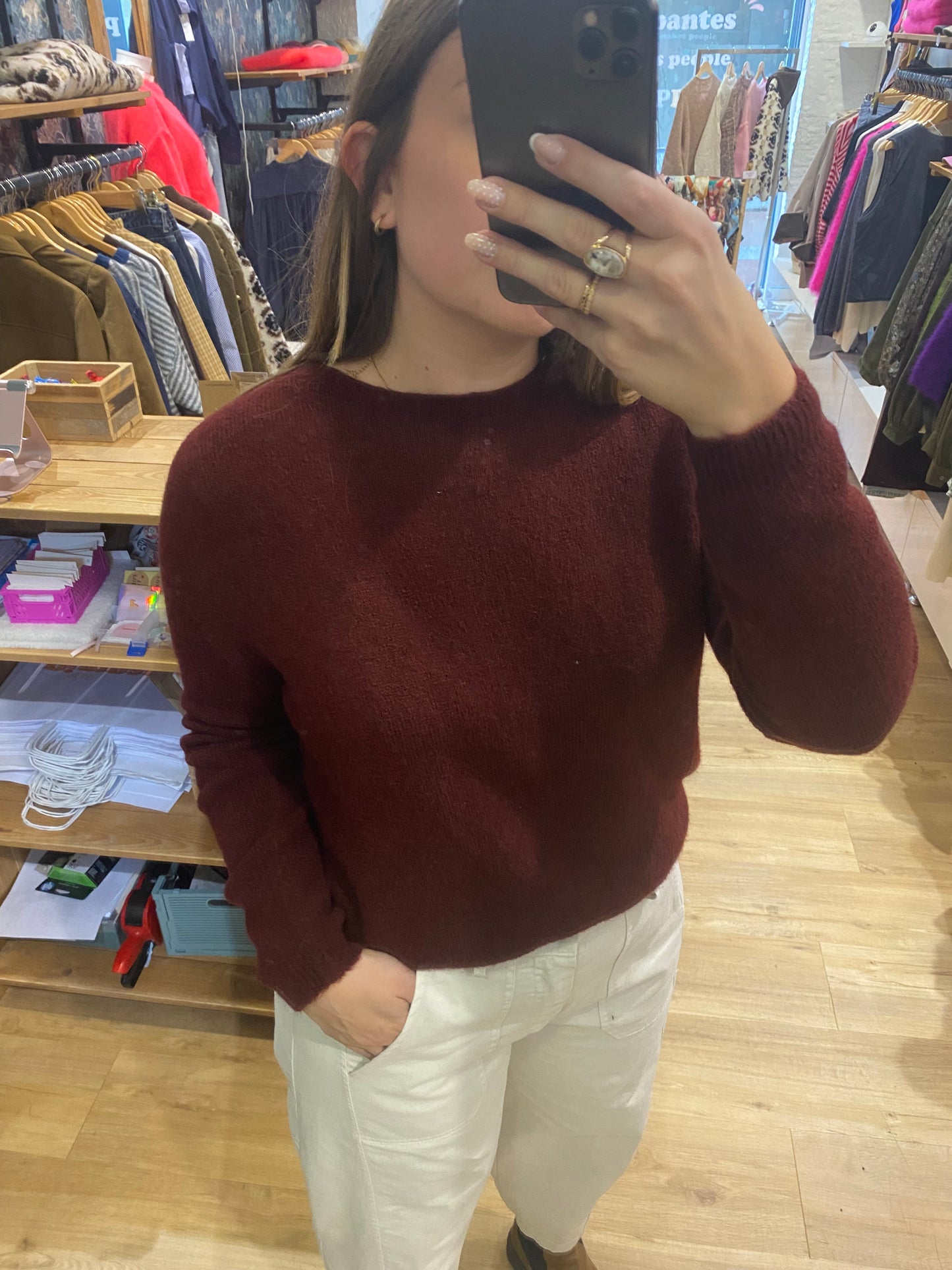 Pull BORDEAUX - 62400