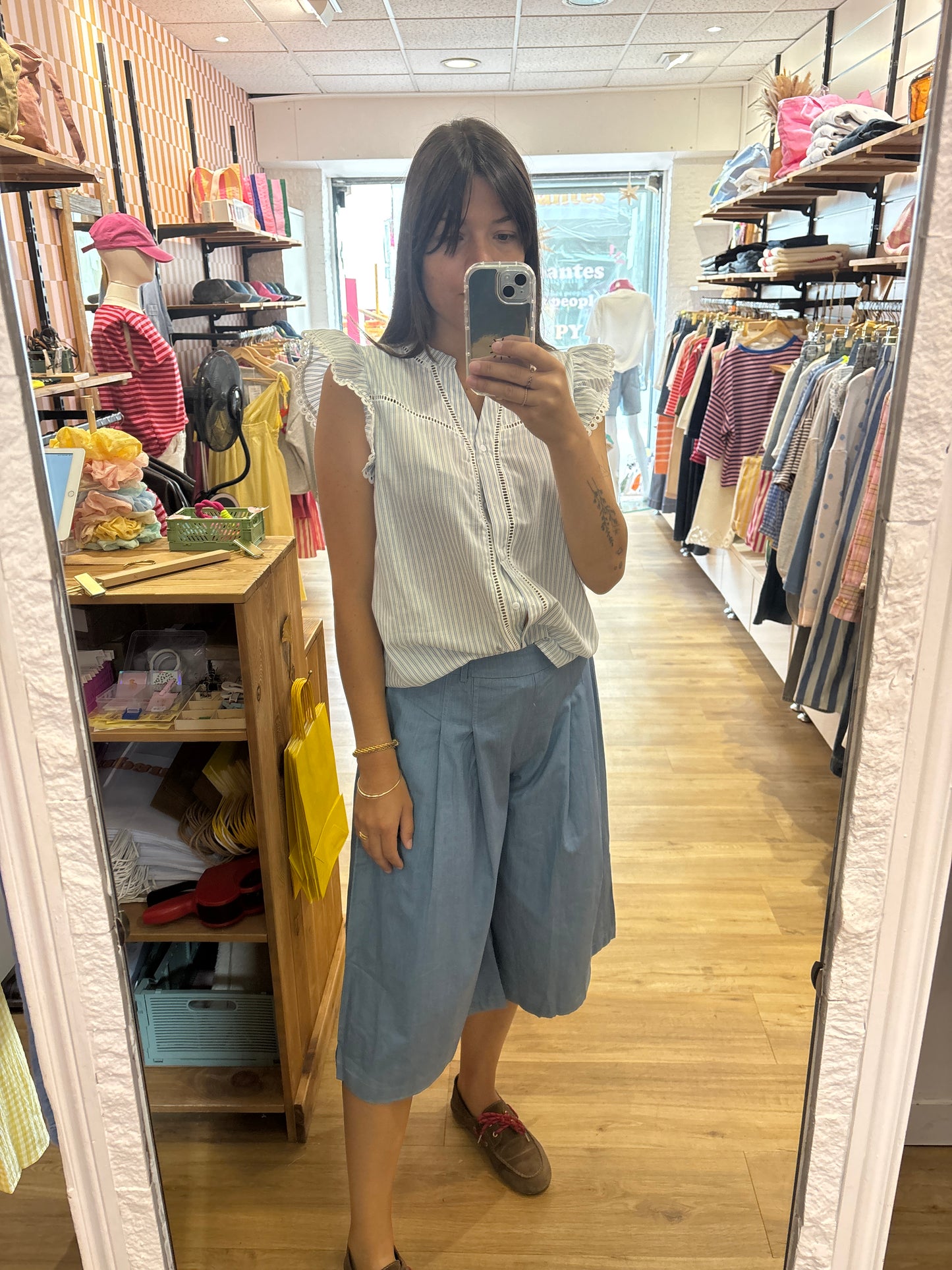 Blouse BLEU - Orélune