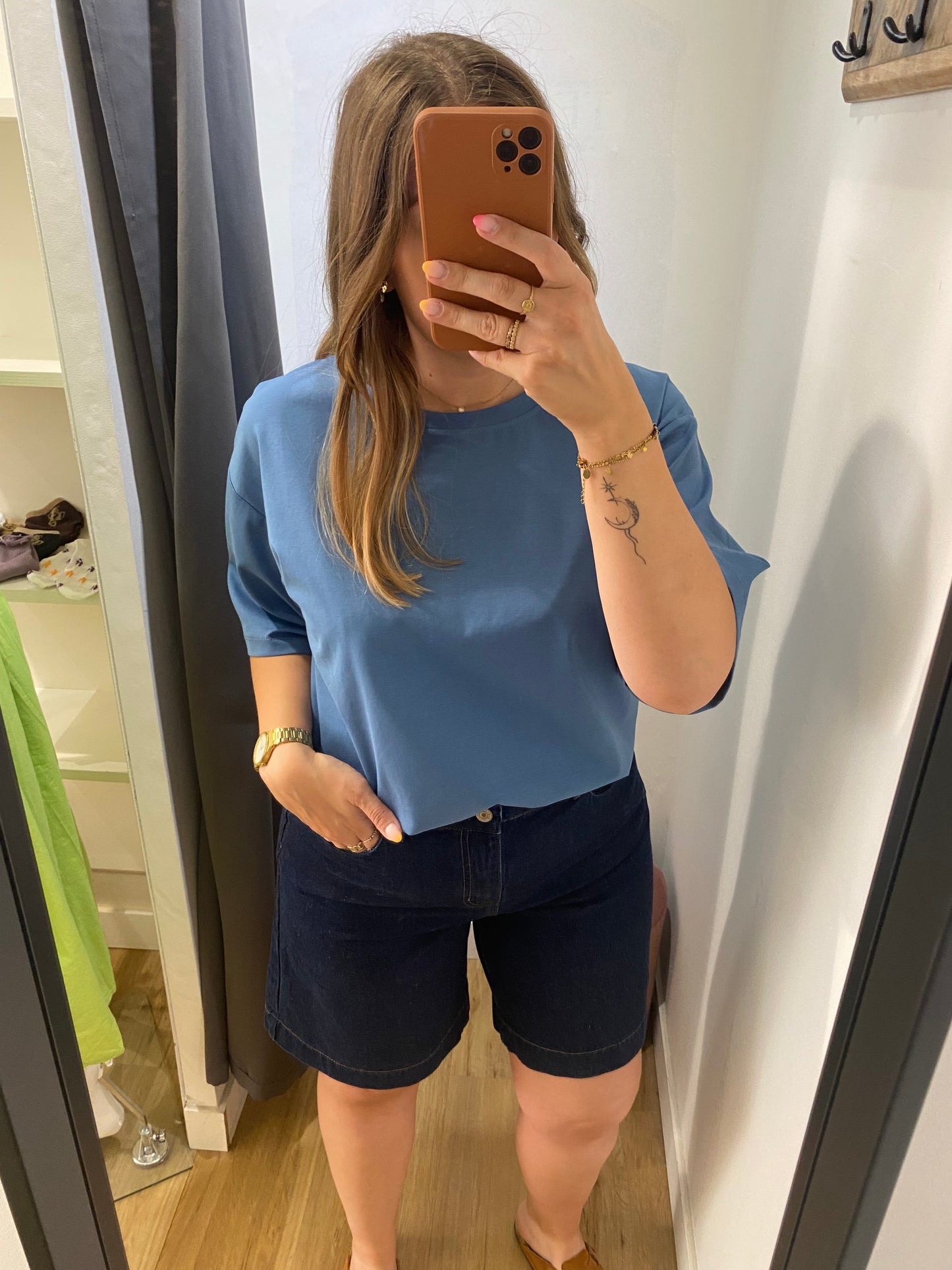 Tee-shirt BLEU JEANS - D816