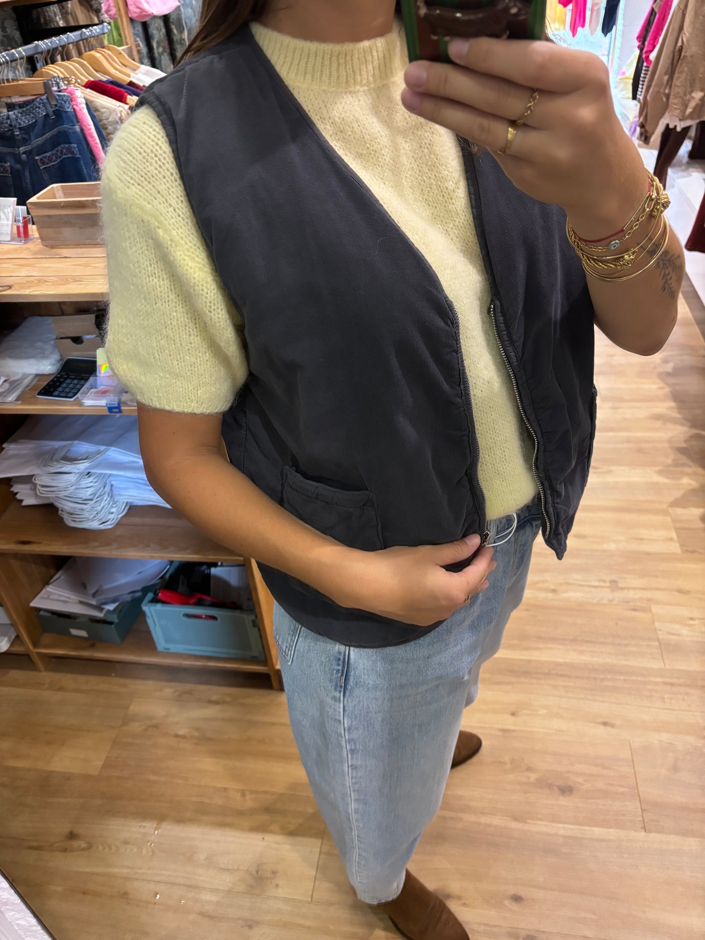 Veste velours SMOKE - G05581
