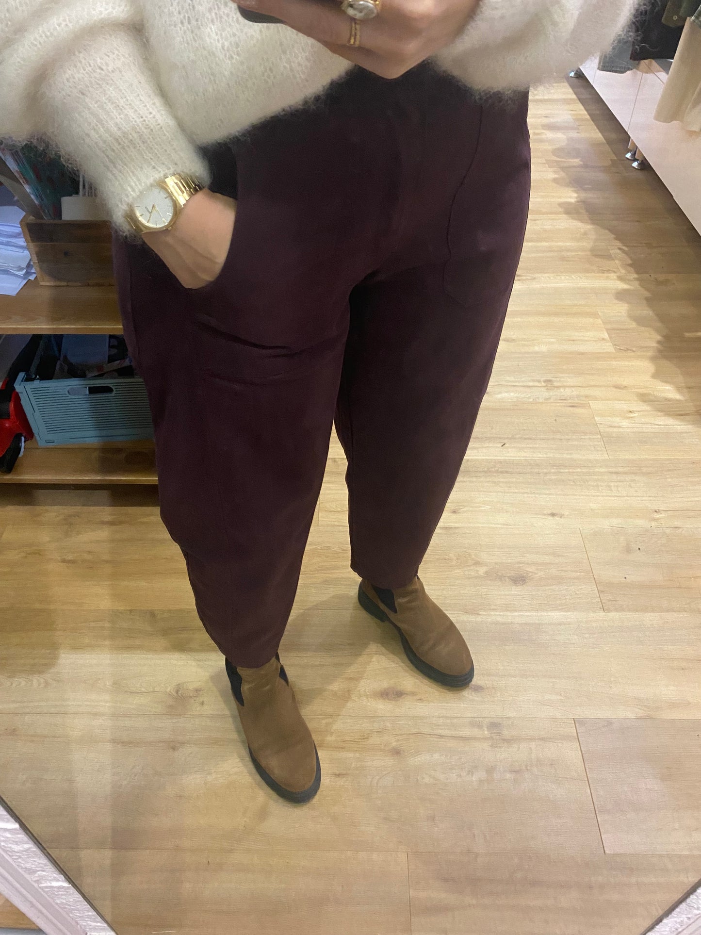 Pantalon BORGOGNA - K06406