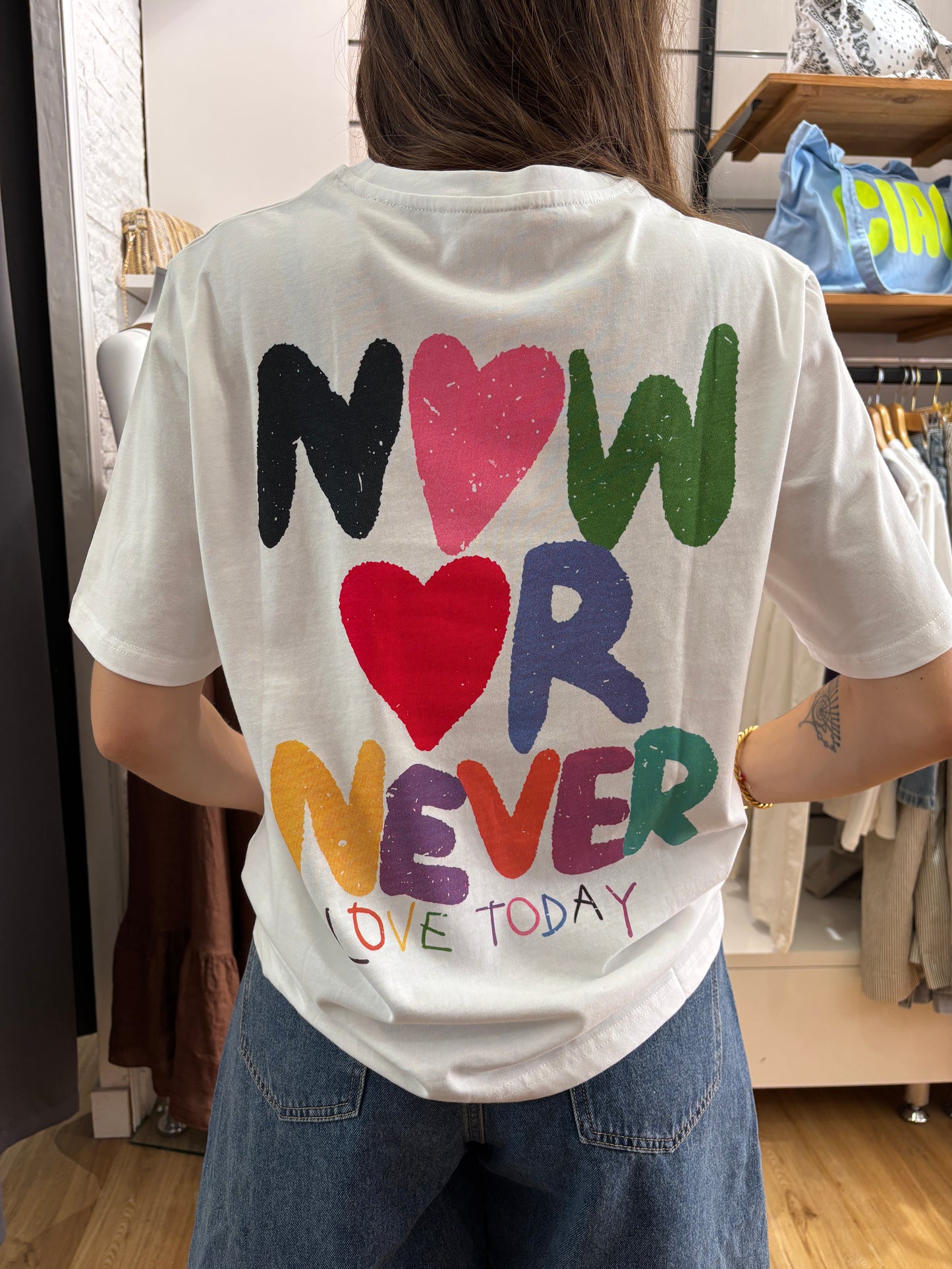 Tee-shirt NOW OR NEVER - 7119