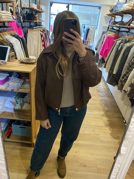 Veste MARRON - Z032