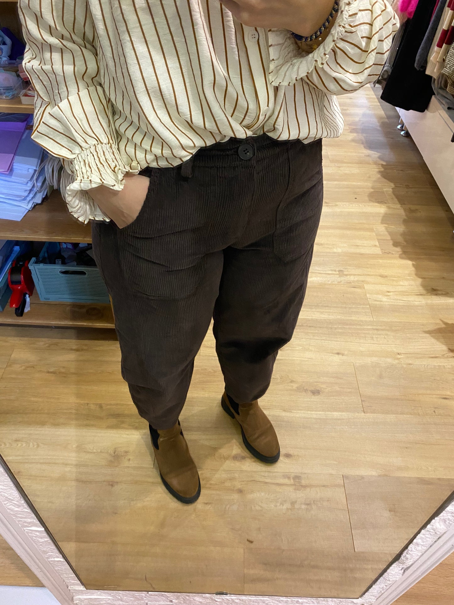 Pantalon barrel COCCO - 06406