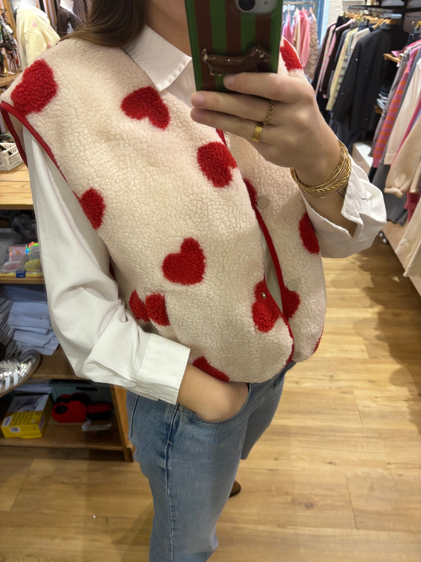 Sans manche COEURS - AP2460