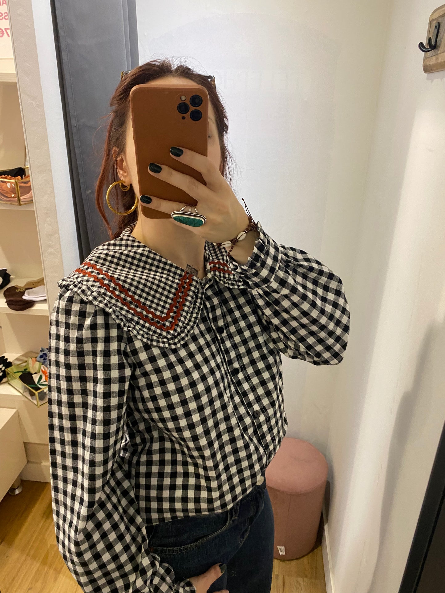 Chemise NOIR -  Pamina