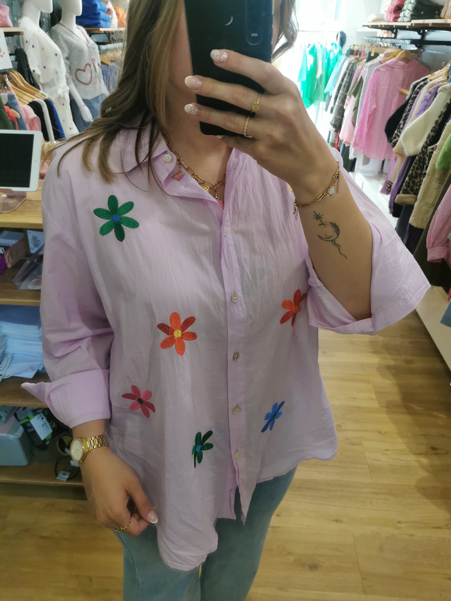 Chemise FLEURS - ON130