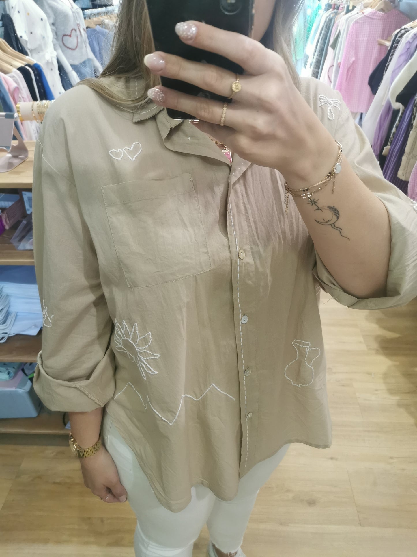 Chemise BEIGE - ON123