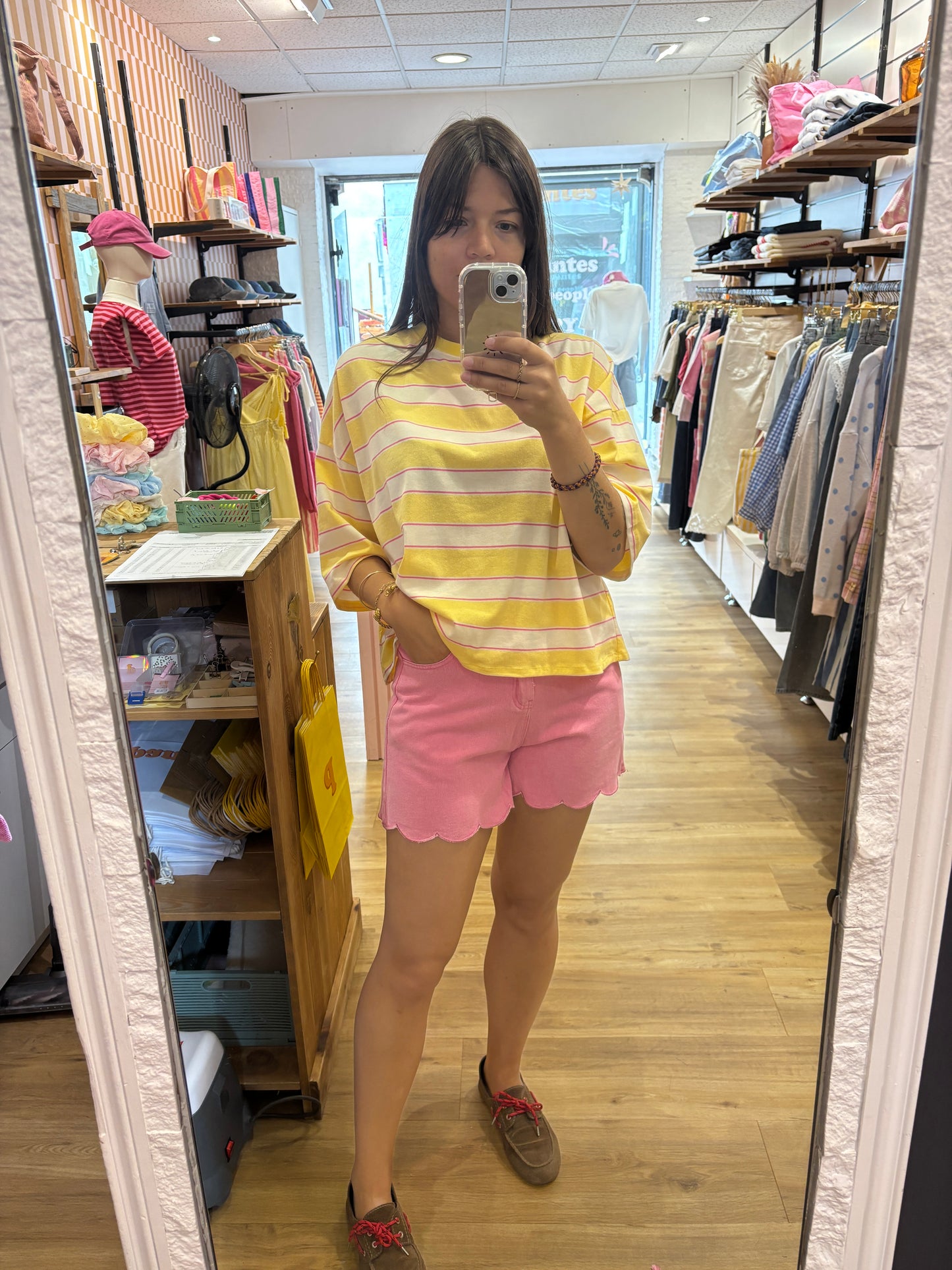 Short feston FUCHIA
