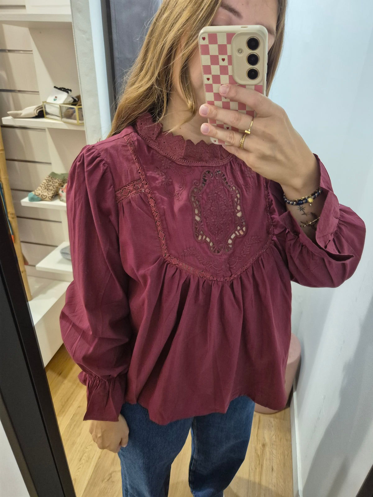 Chemise BORDEAUX - H3028