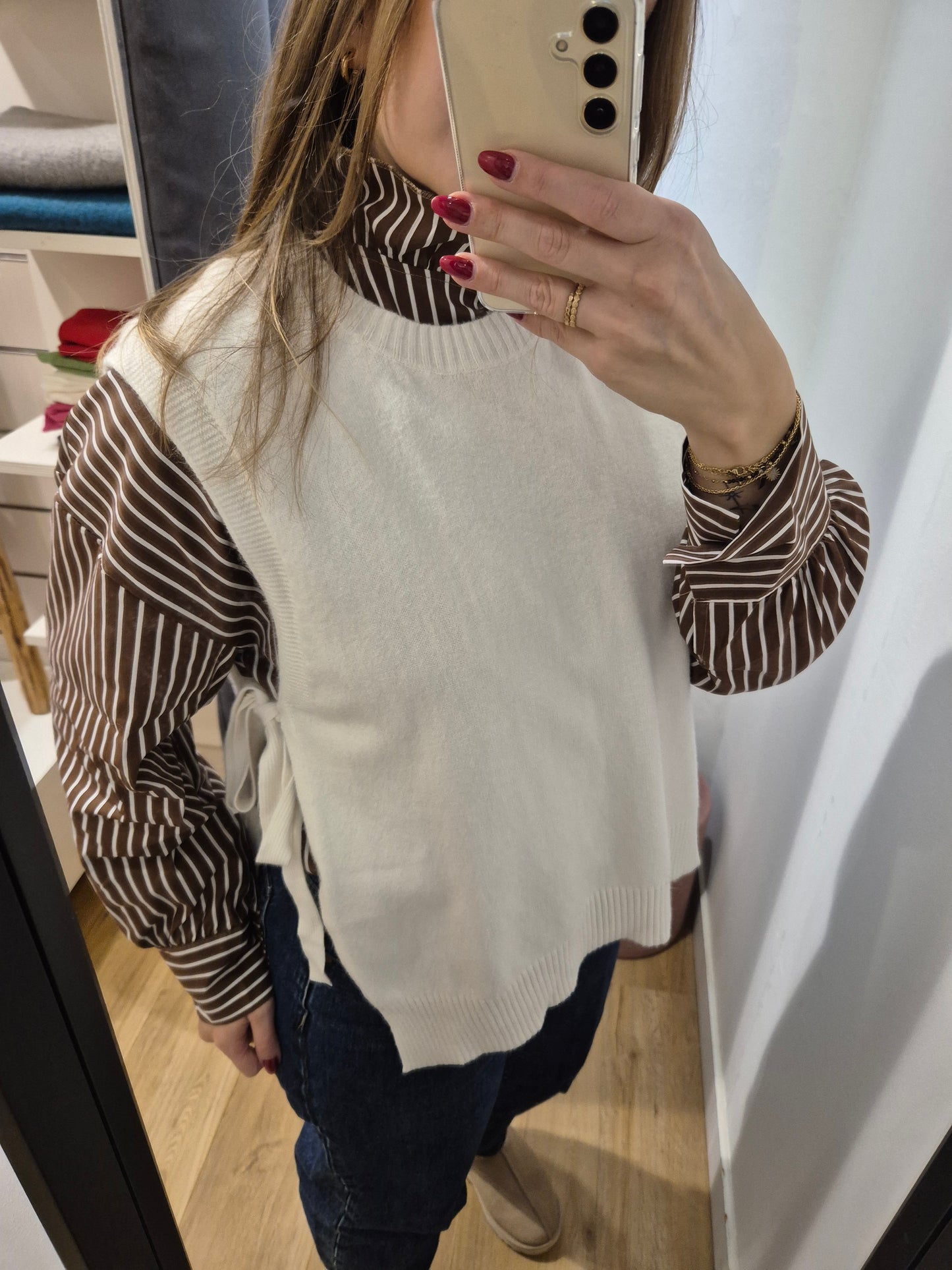 Sans manches ECRU - 81395