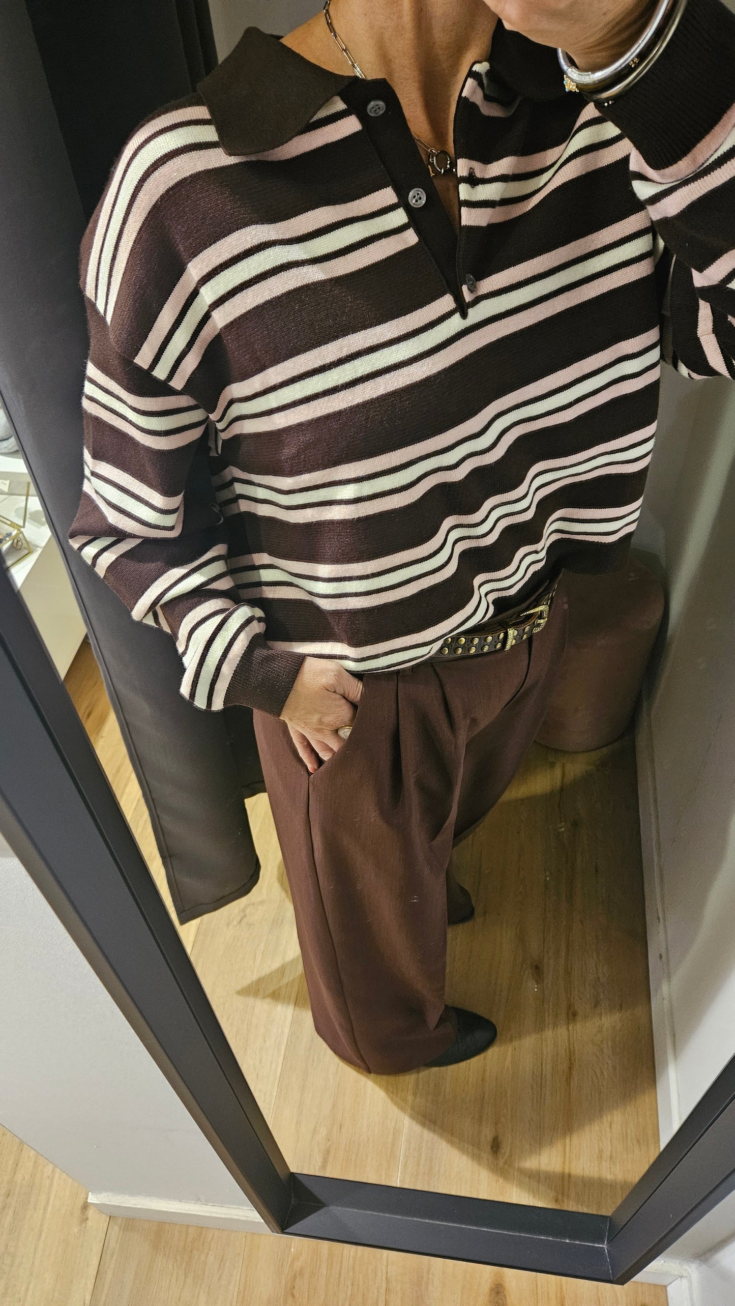 Polo COFFEE ROSE - YP1883