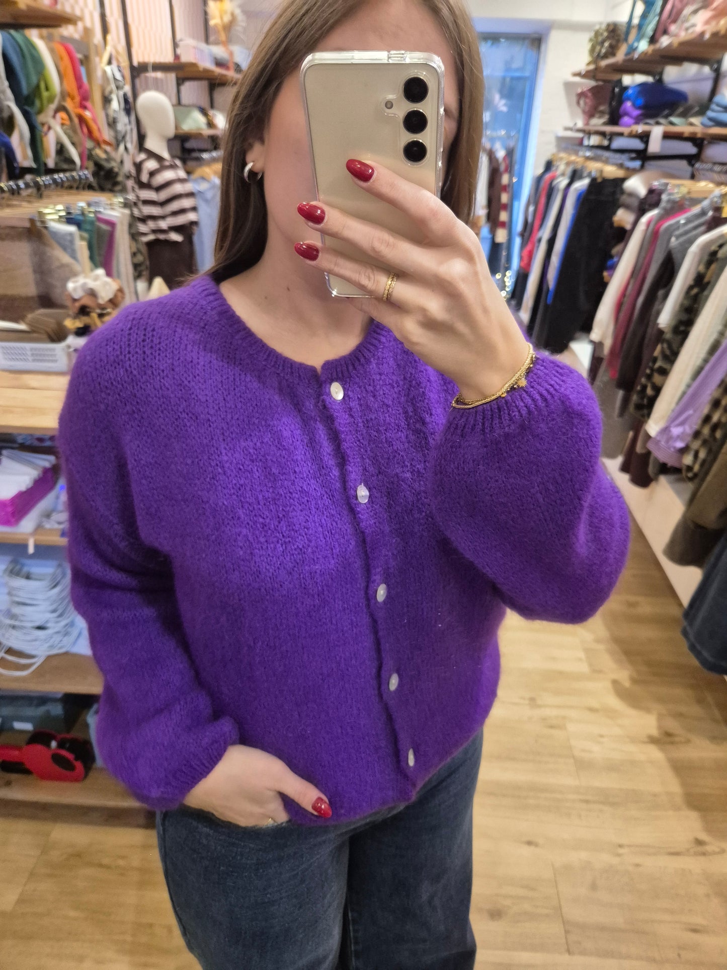Gilet VIOLET - 8179