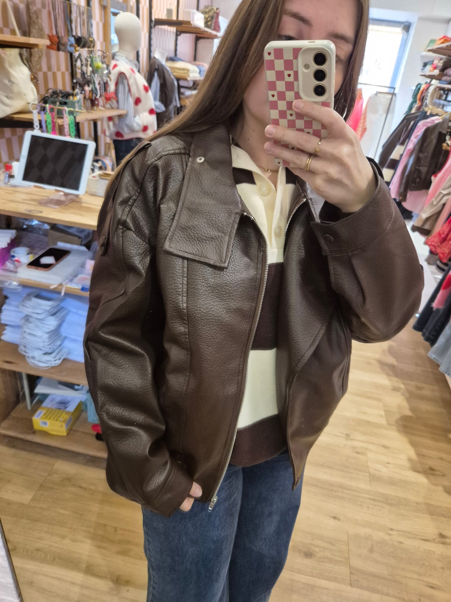 Bomber MARRON - VS0002