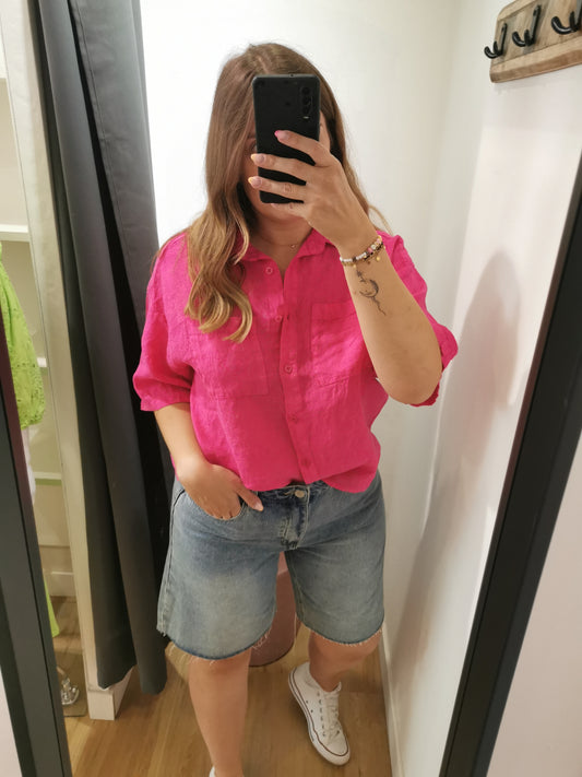 Chemise FUXIA LIN - 06613