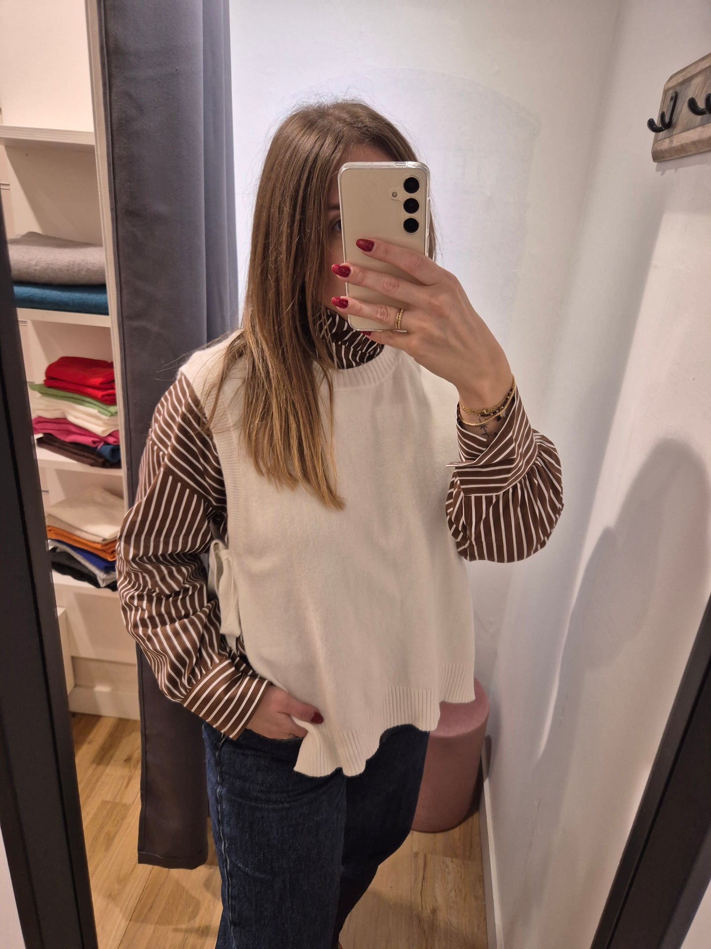 Sans manches ECRU - 81395