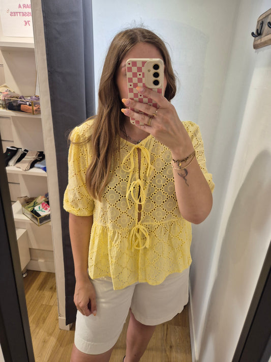 Chemisier JAUNE - 6312