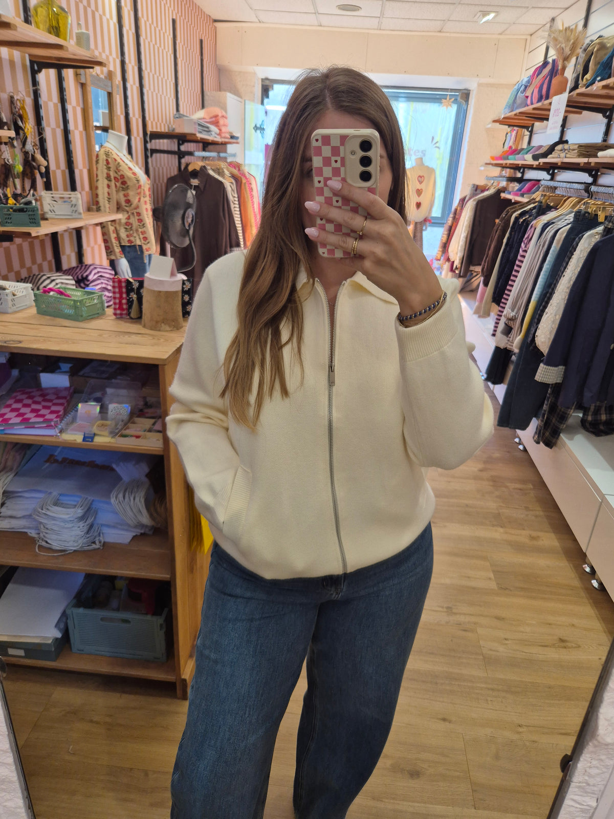 Gilet BEIGE - Téodora