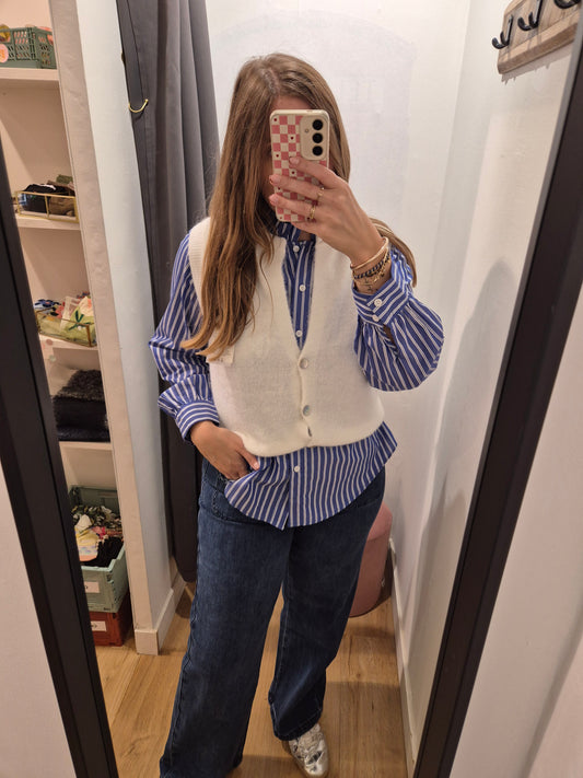 Gilet ECRU- 26642