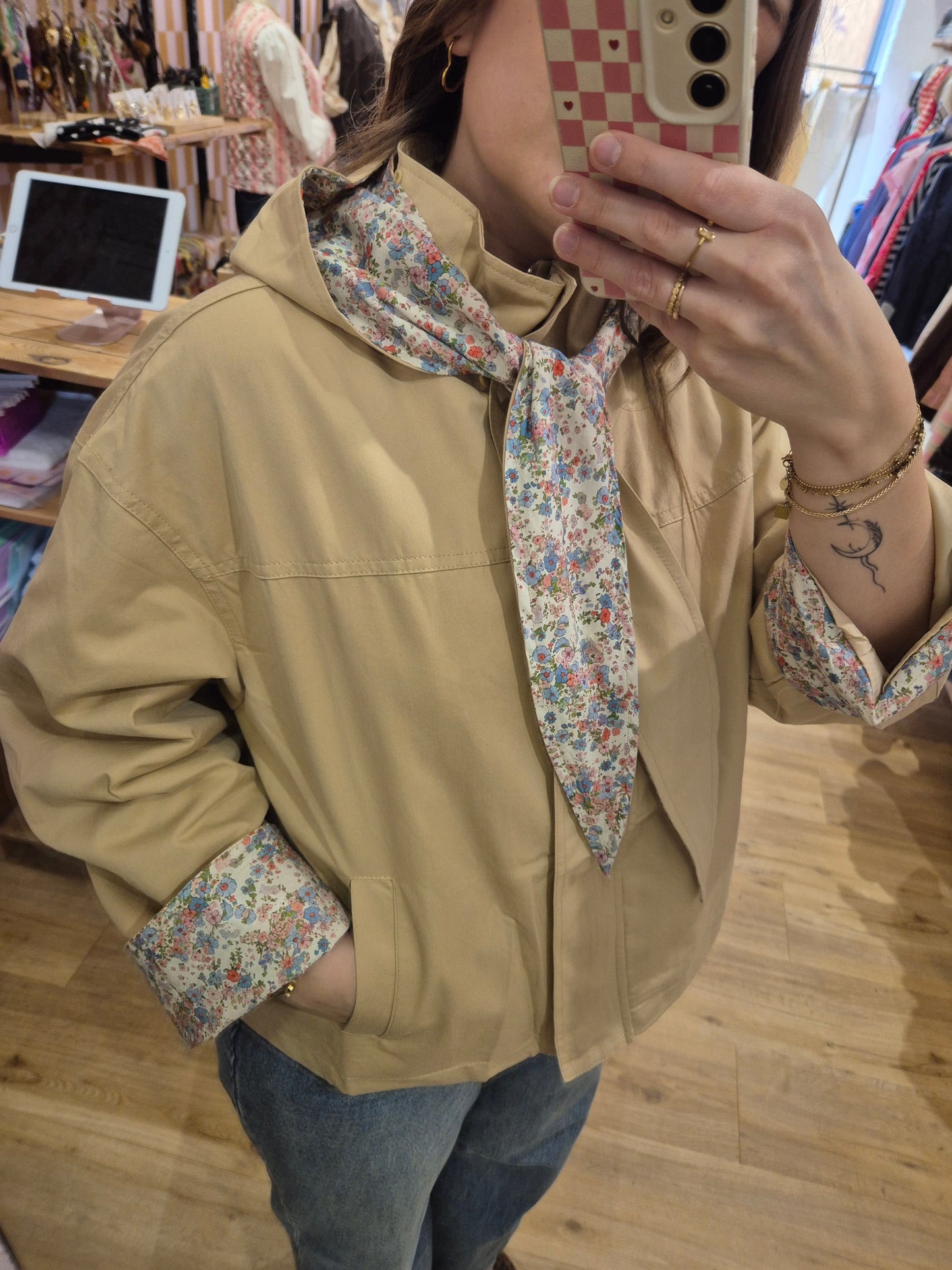 Trench BEIGE - D03001