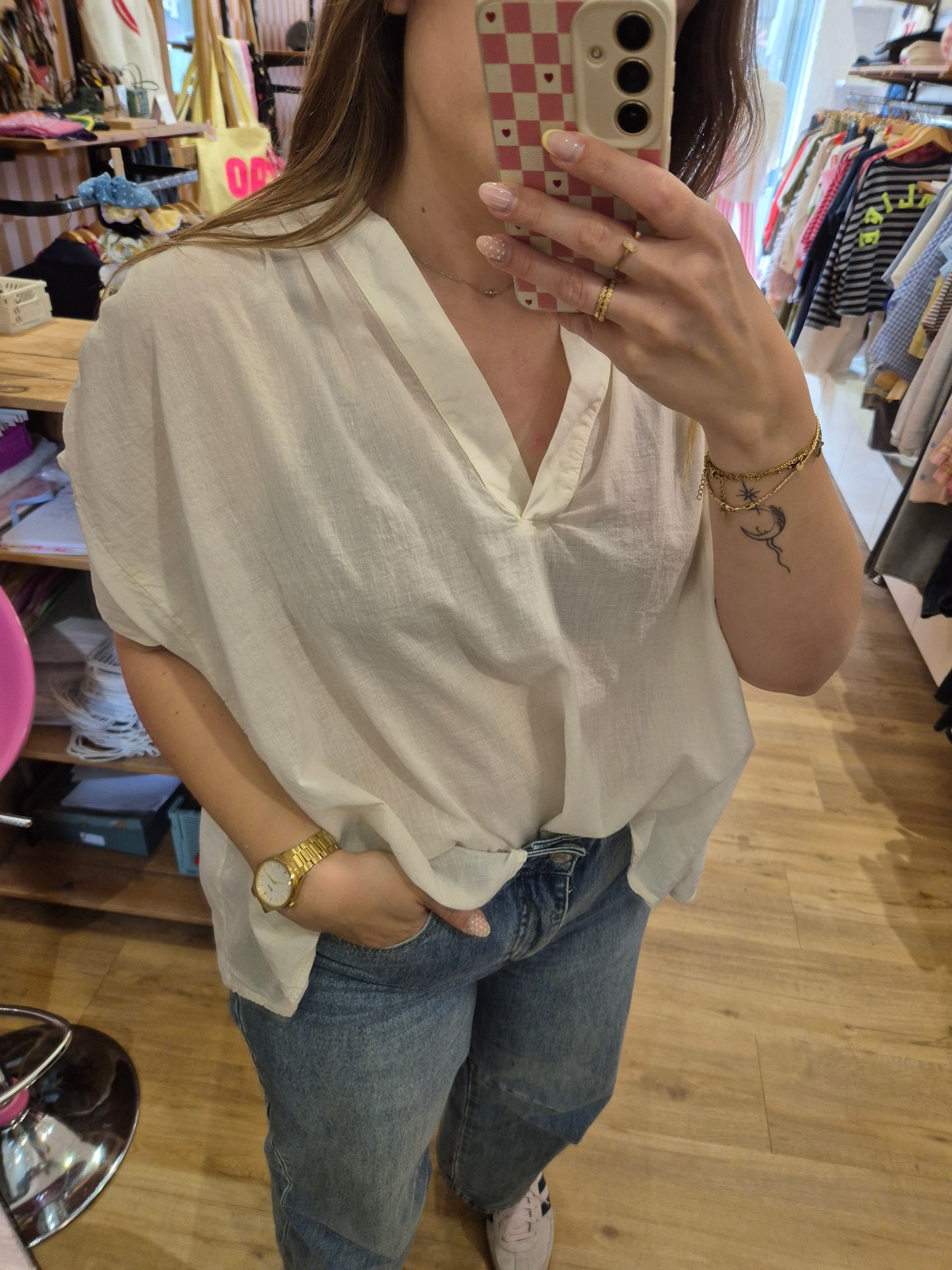 Blouse ECRU- 05973