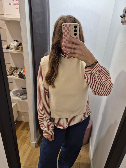 Pull ECRU - C0756