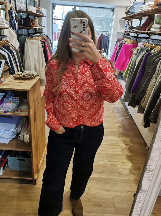Chemise ROUGE - Zyna