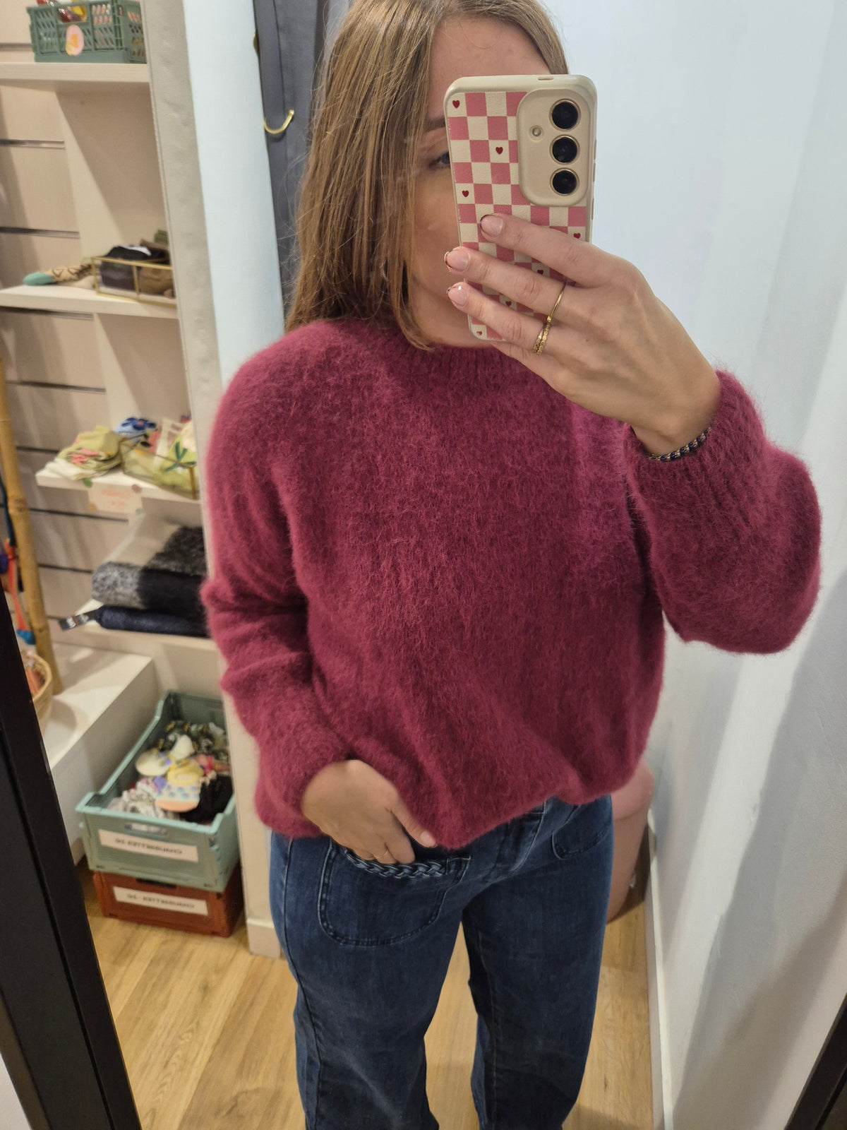 Pull BORDEAUX - 26108