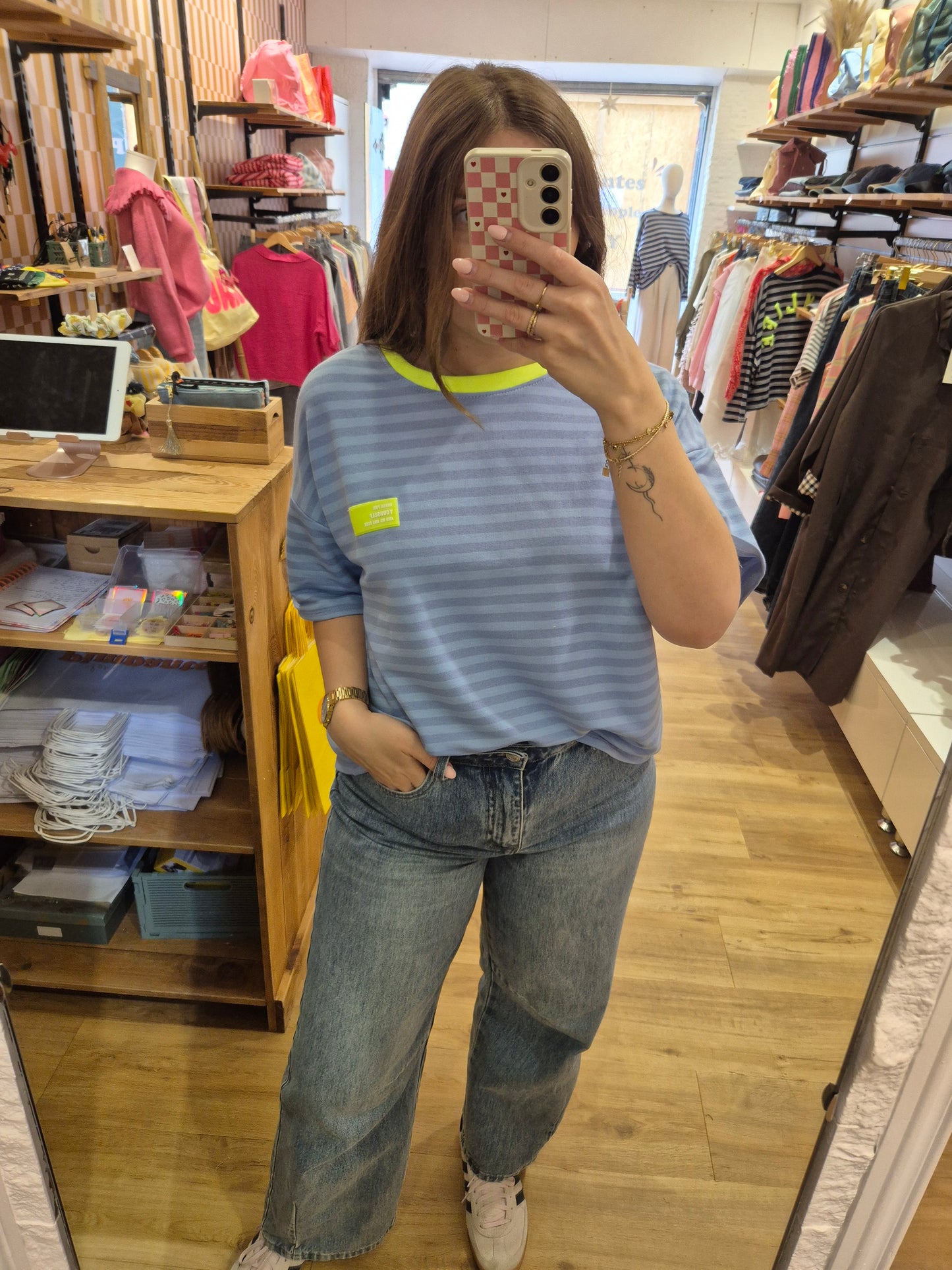 Tee-shirt BLEU/CIEL - 08603